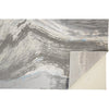 Feizy Azure 3524F Rug in Silver / Teal