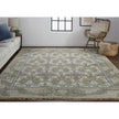 Feizy Beall 6714F Rug in Gray / Pink