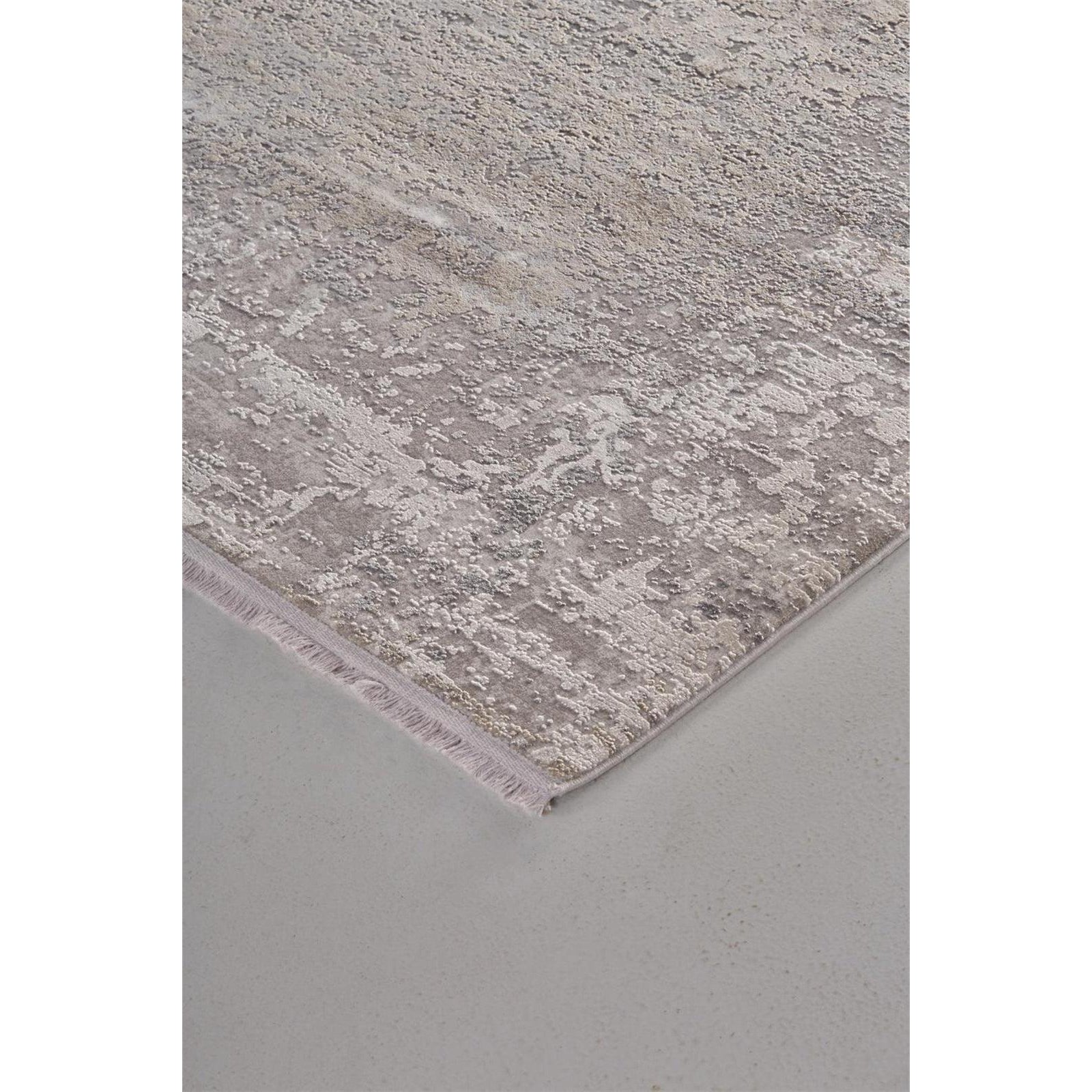 Feizy Cadiz 3888F Rug in Light Gray