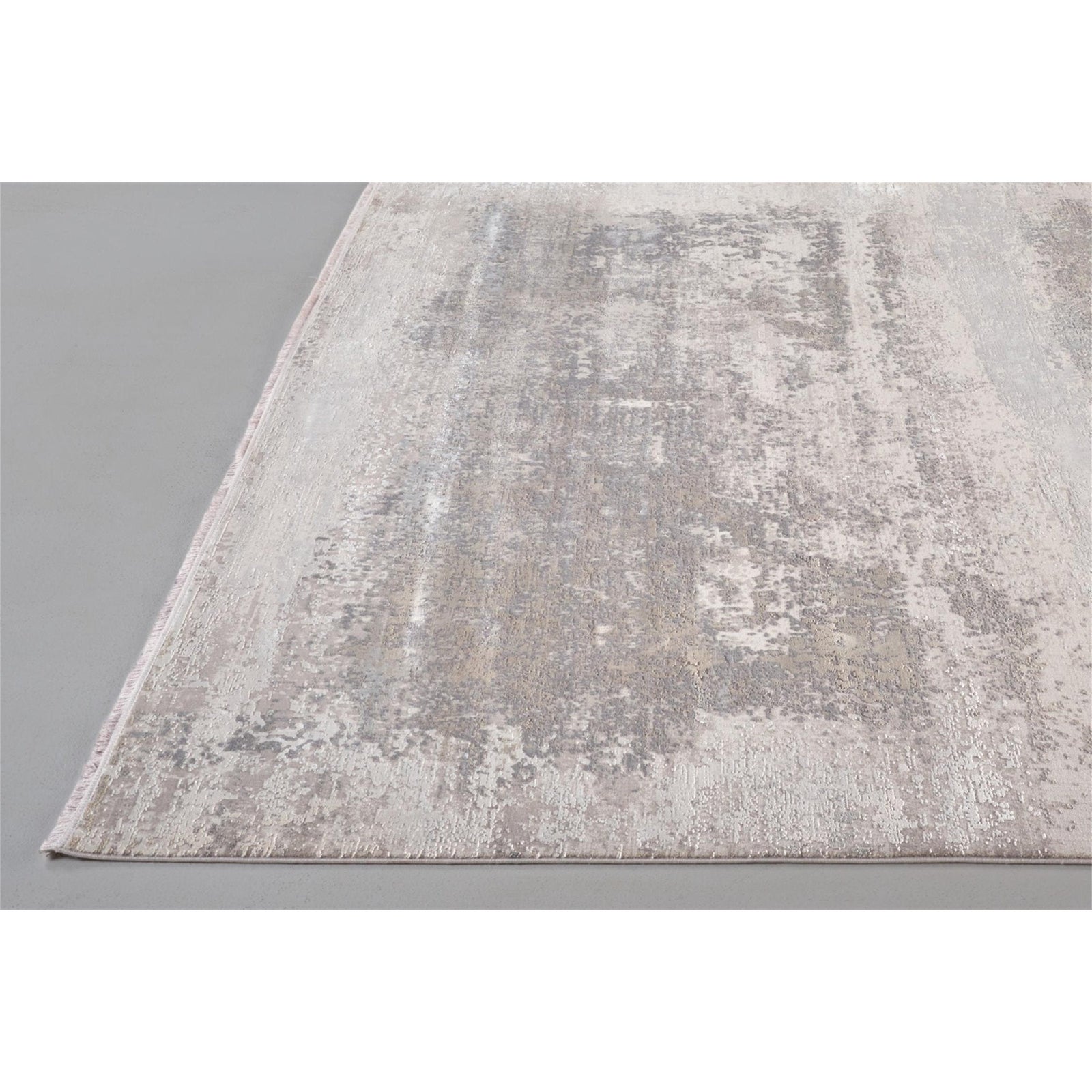 Feizy Cadiz 3888F Rug in Light Gray