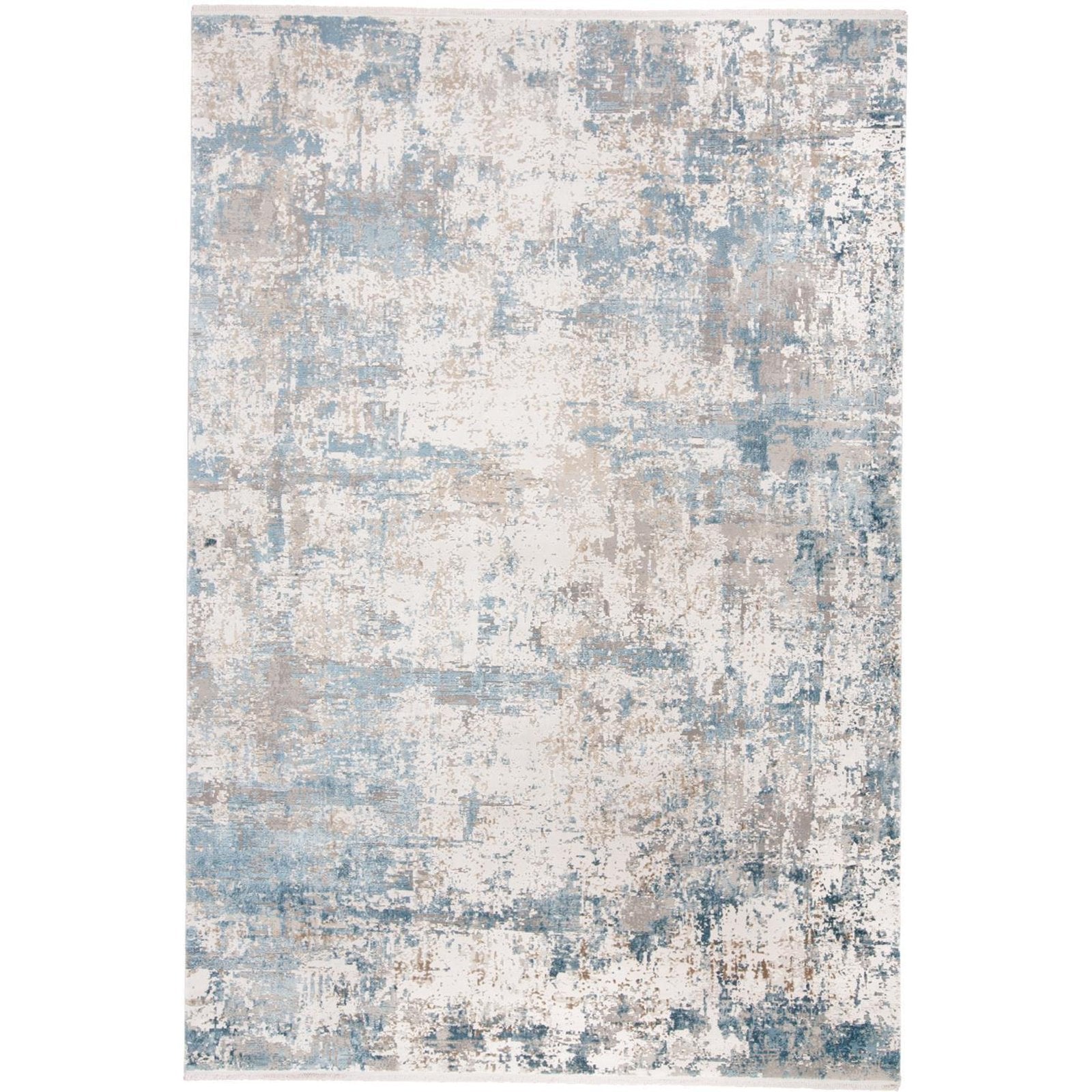 Feizy Cadiz 3891F Rug in Blue/Ivory