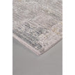 Feizy Cadiz 3892F Rug in Light Gray/Ivory