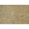 Feizy Carrington 6501F Rug in Gold / Light Blue