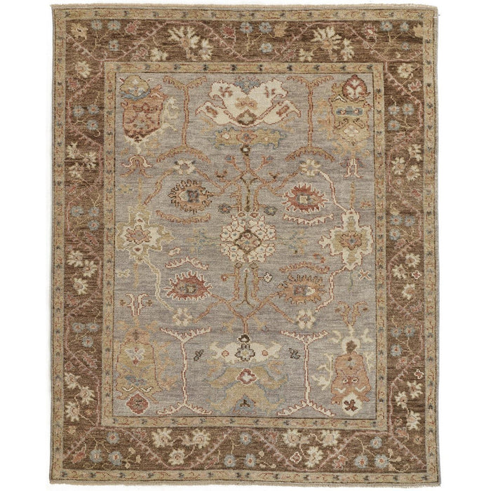 Feizy Carrington 6506F Rug in Gray / Brown