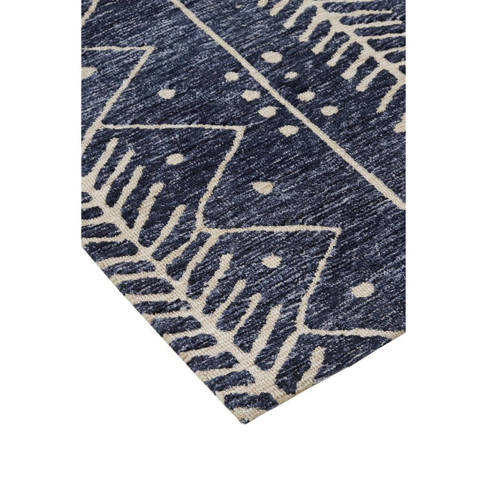 Feizy Colton 8318F Rug in Blue / Beige