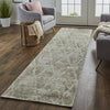 Feizy Elias 6718F Rug in Gray / Taupe