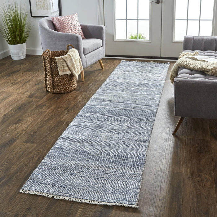 Feizy Janson I6062 Rug in Blue / Gray