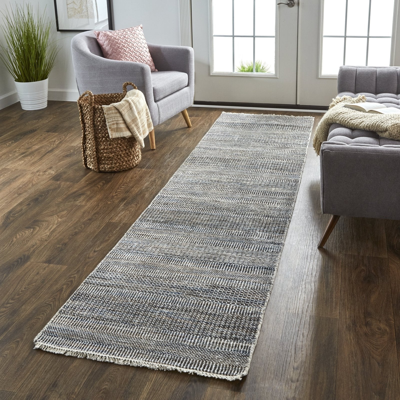 Feizy Janson I6065 Rug in Gray