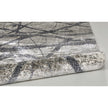 Feizy Kano 3877F Rug in Charcoal/Gray