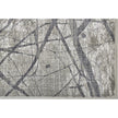 Feizy Kano 3877F Rug in Charcoal/Gray