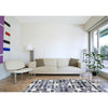 Feizy Lorrain 8568F Rug in Noir
