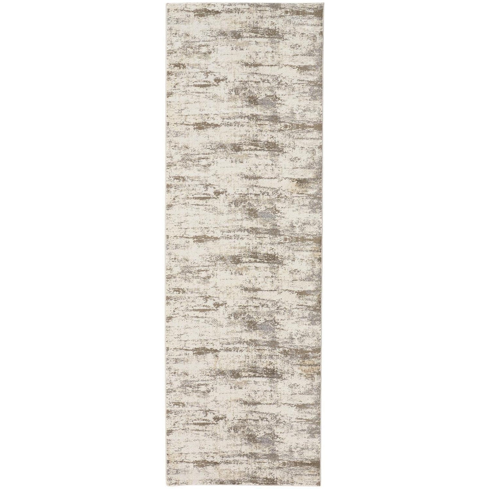 Feizy Parker 3719F Rug in Silver / Beige