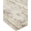 Feizy Parker 3719F Rug in Silver / Beige