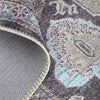 Feizy Percy 39AGF Rug in Gray / Blue