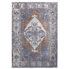 Feizy Percy 39AIF Rug in Blue / Brown