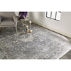 Feizy Sarrant 3966F Rug in Gray