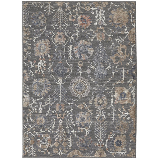 Feizy Thackery 39D0F Rug in Gray / Tan