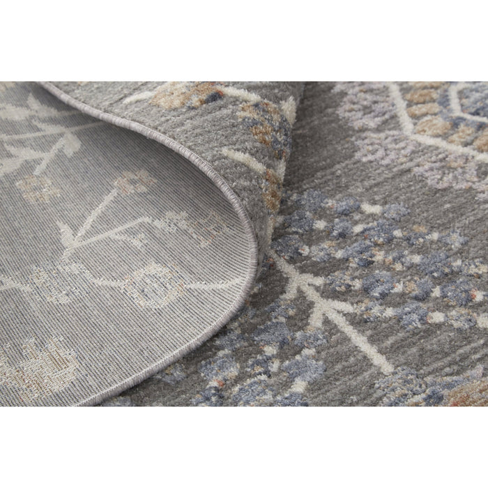 Feizy Thackery 39D0F Rug in Gray / Tan