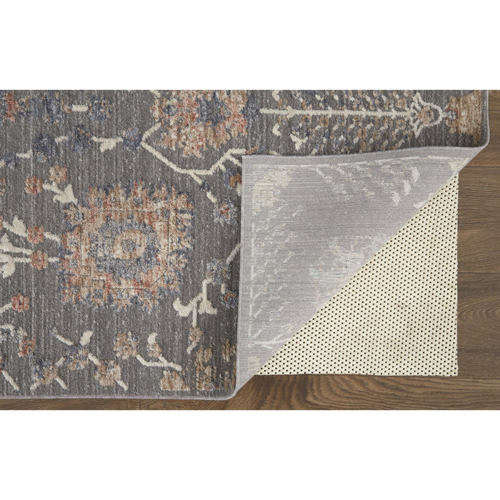 Feizy Thackery 39D0F Rug in Gray / Tan