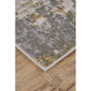 Feizy Waldor 3969F Rug in Gold/Sterling