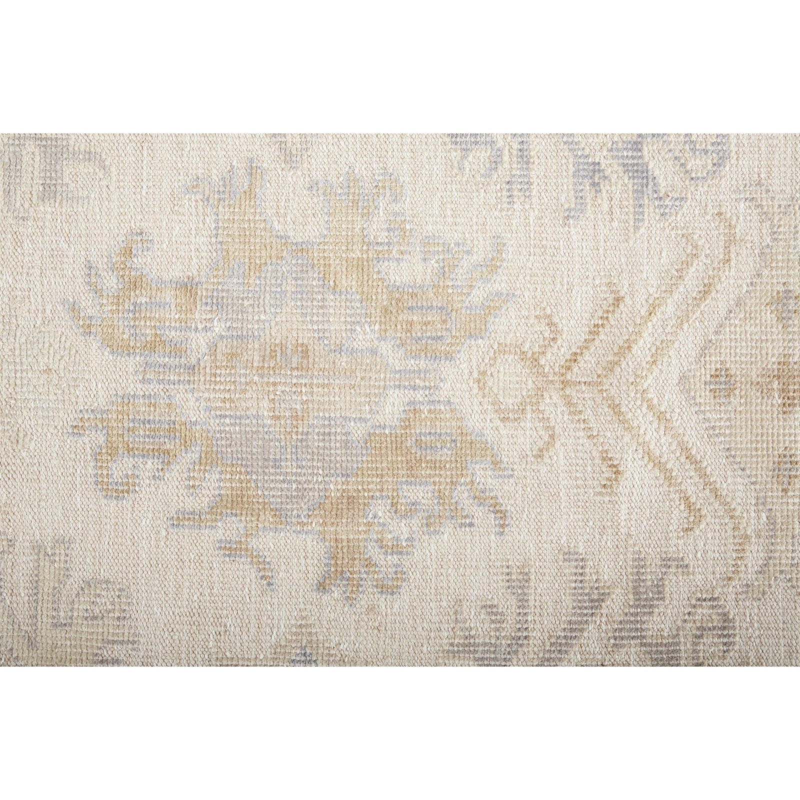 Feizy Wendover 6841F Rug in Tan / Blue