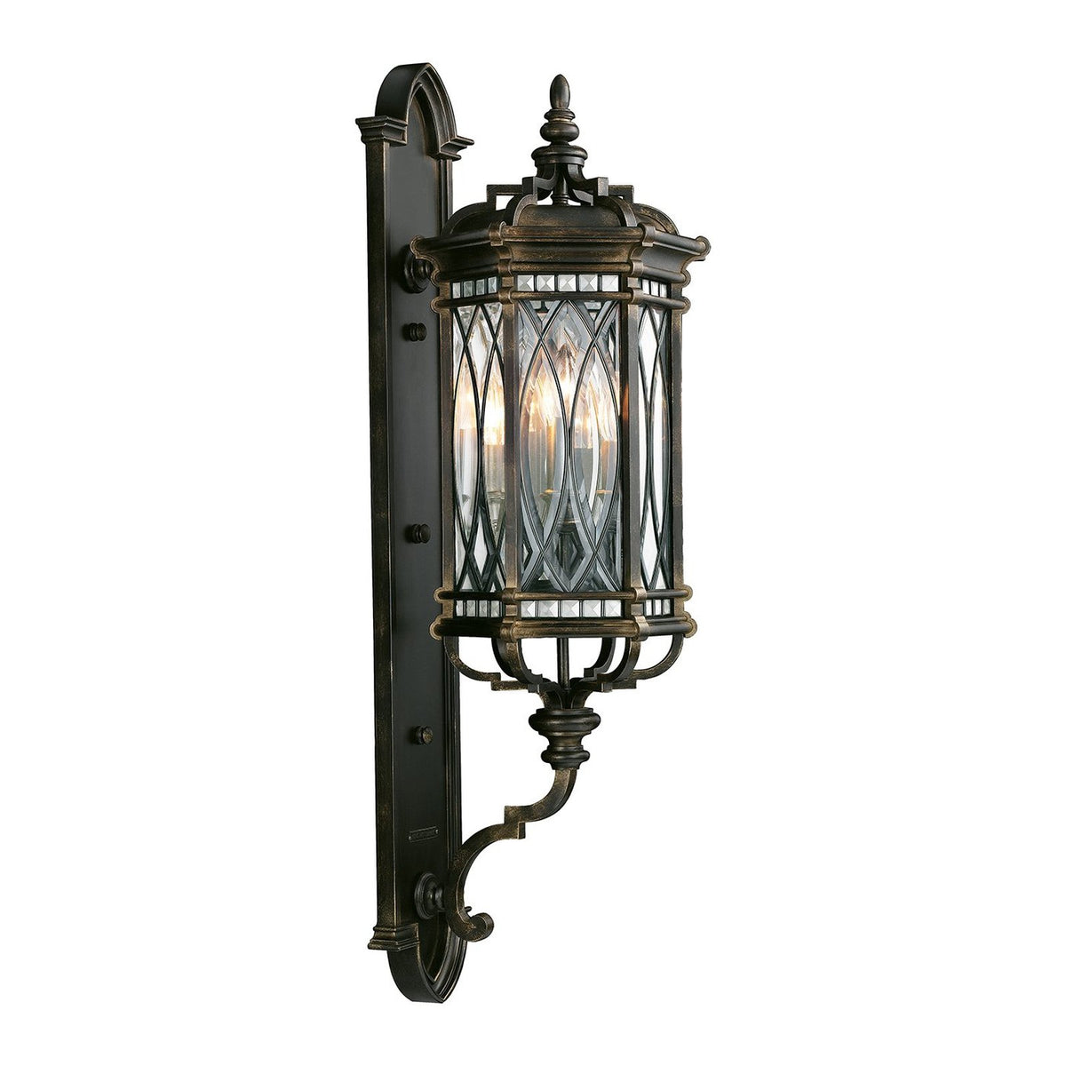 GT-240, wall light, copper lantern, gas and electric lighting