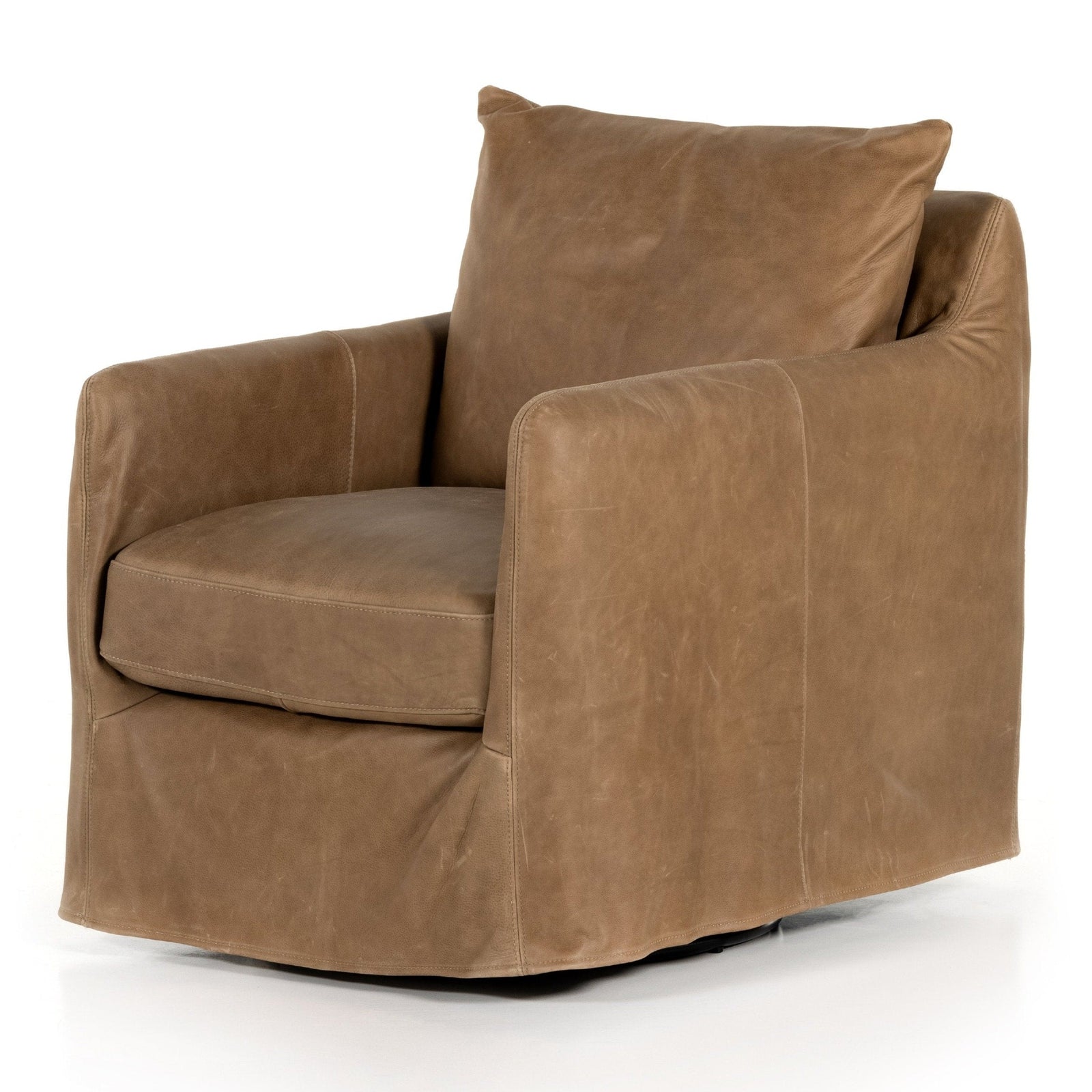 Four Hands Banks Swivel Chair