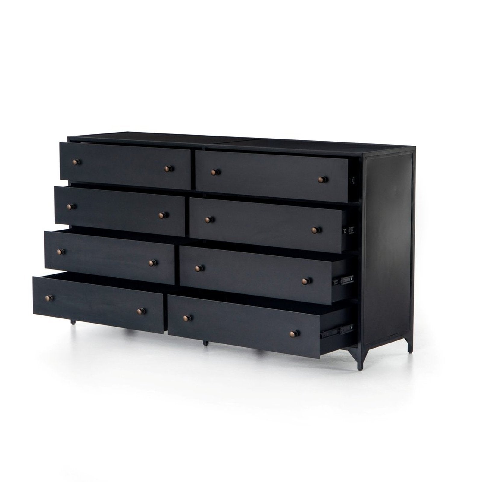 Four Hands Belmont 8 Drawer Metal Dresser