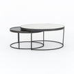 Four Hands Evelyn Round Nesting Coffee Table