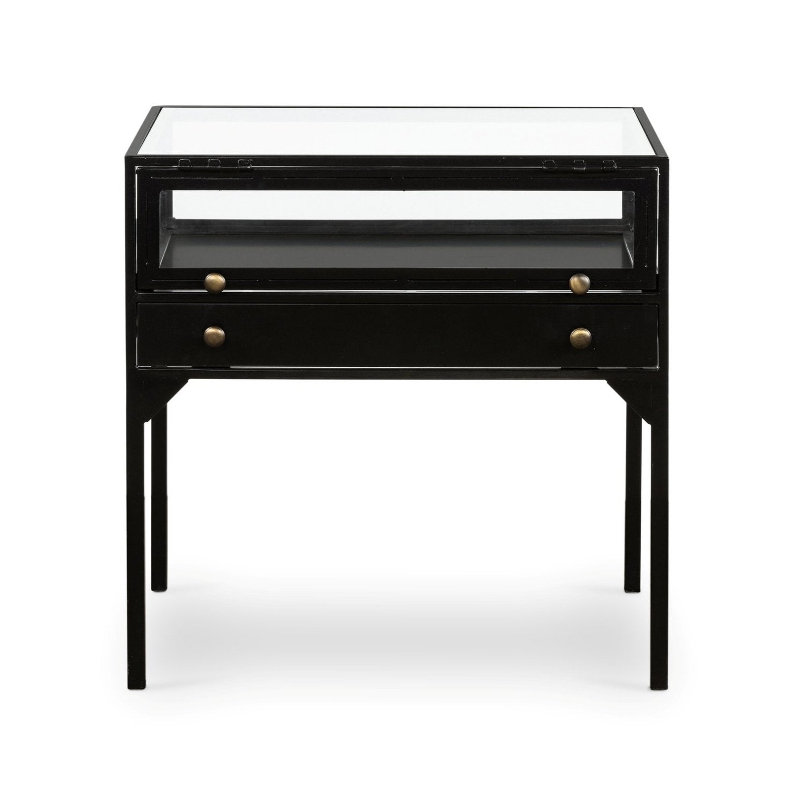 Four Hands Shadow Box End Table