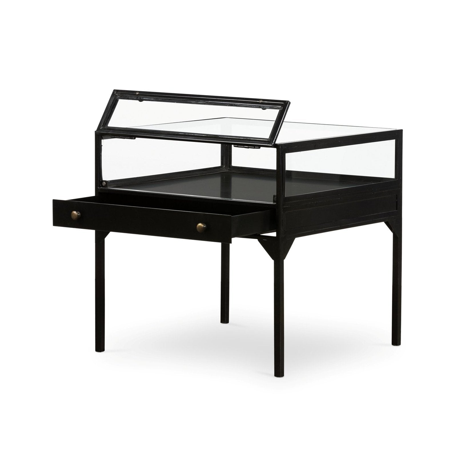 Four Hands Shadow Box End Table