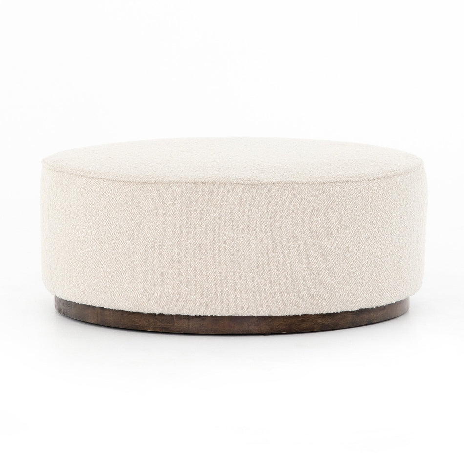 Four Hands Sinclair Large Round Ottoman