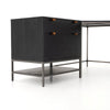 Four Hands Trey L-Shaped Desk System With Filing Cabinet