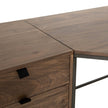 Four Hands Trey L-Shaped Desk System With Filing Credenza