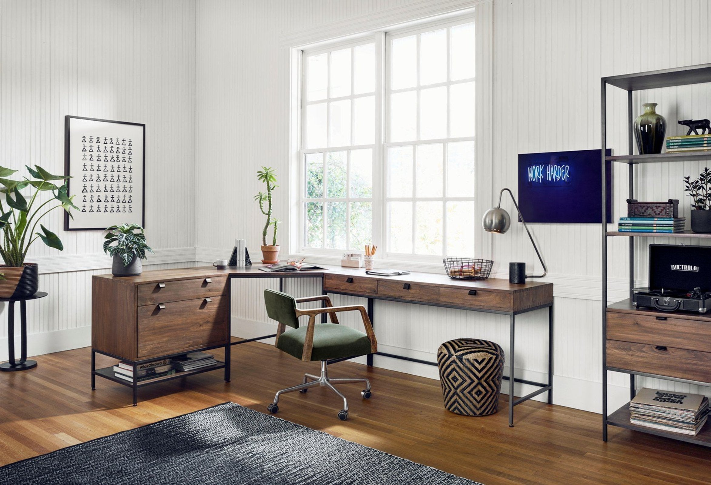 Four Hands Trey Modular Corner Desk