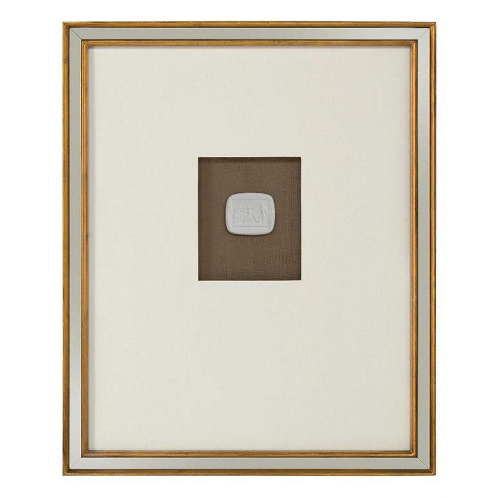 John Richard Mahogany Intaglio Wall Art
