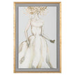 John Richard Zana Brown'S Golden Femme Wall Art