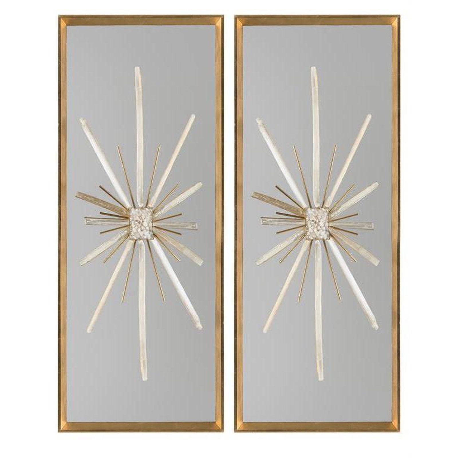 John Richard Set Of Two North Star Wall Decor Wall Art