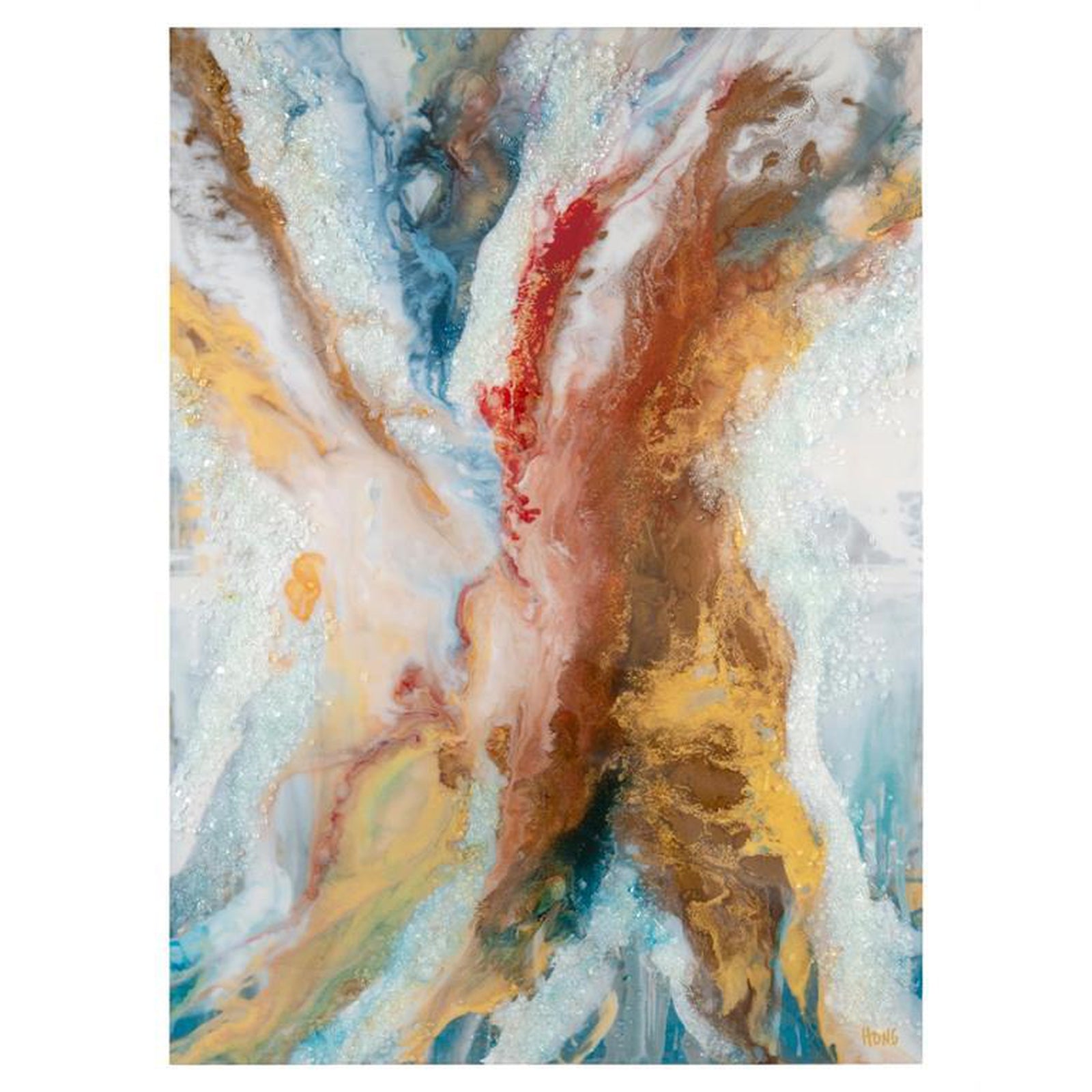 John Richard Mary Hong'S Untamed River Wall Art