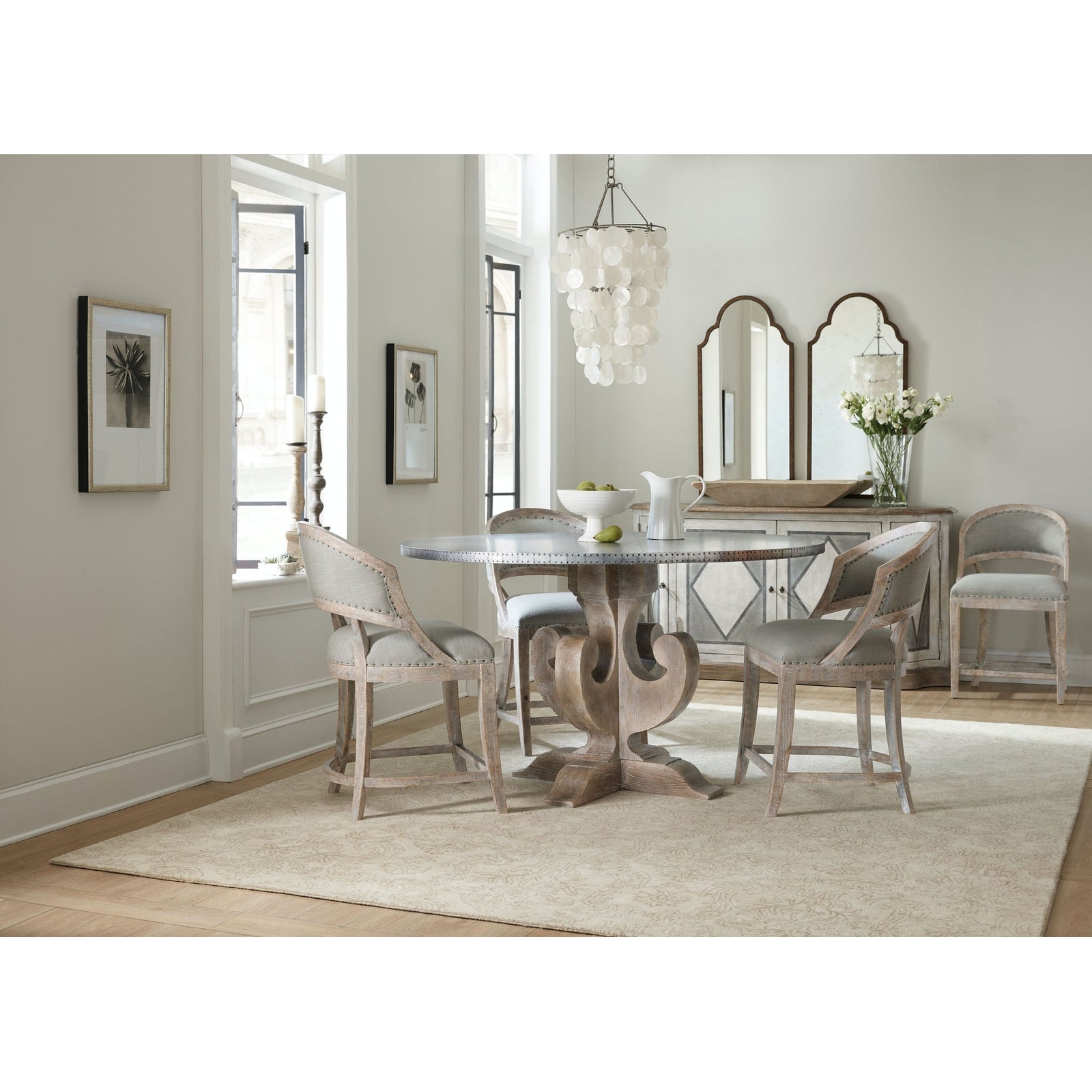 Hooker Furniture Boheme Ascension Round Dining Table