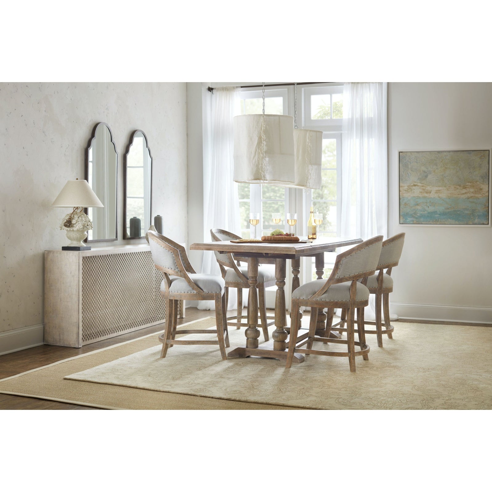 Hooker Furniture Boheme Brasserie Friendship Table