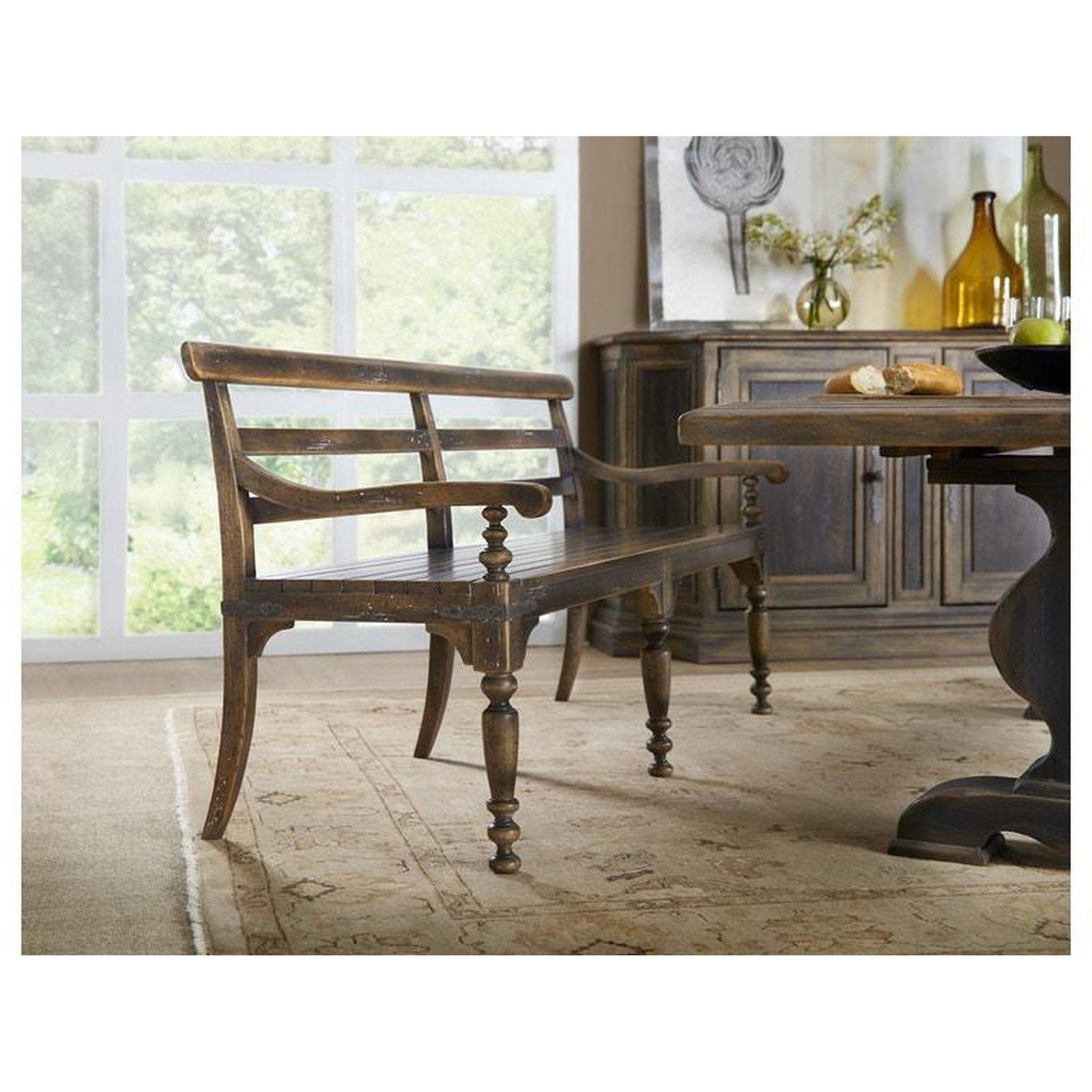 Hooker Furniture Helotes Dining Bench