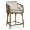 Hooker Furniture Sundance Barrel Back Counter Stool