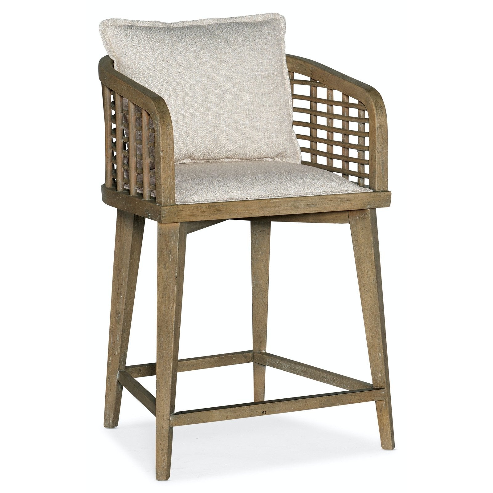 Hooker Furniture Sundance Barrel Back Counter Stool