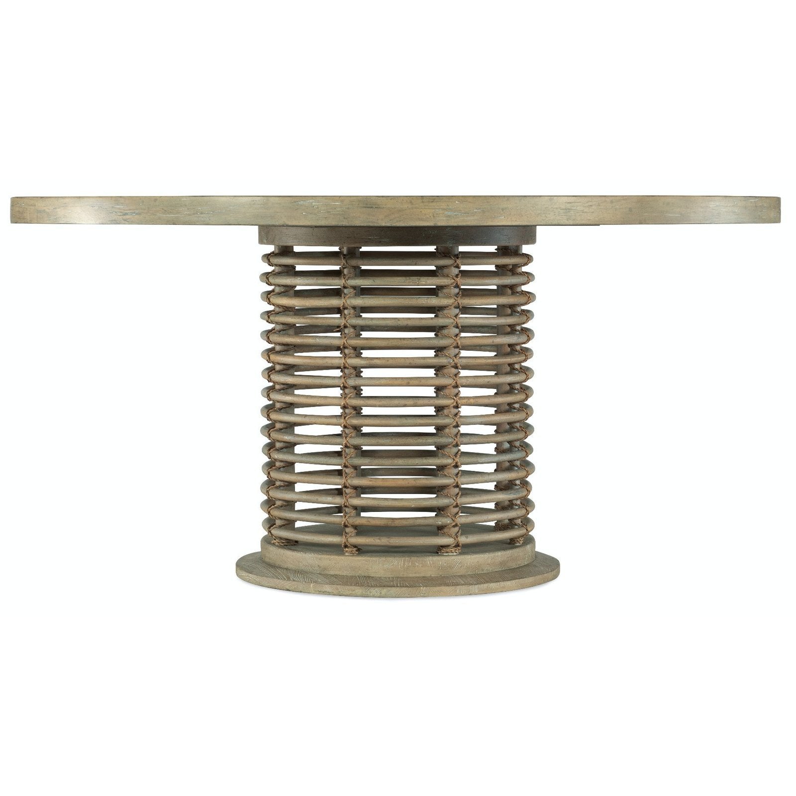 Hooker Furniture Surfrider Rattan Round Dining Table