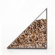 Nero Firewood Storage-Coated Gunmetal