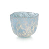 John Richard Powder Blue Bowl With Silver Overlay