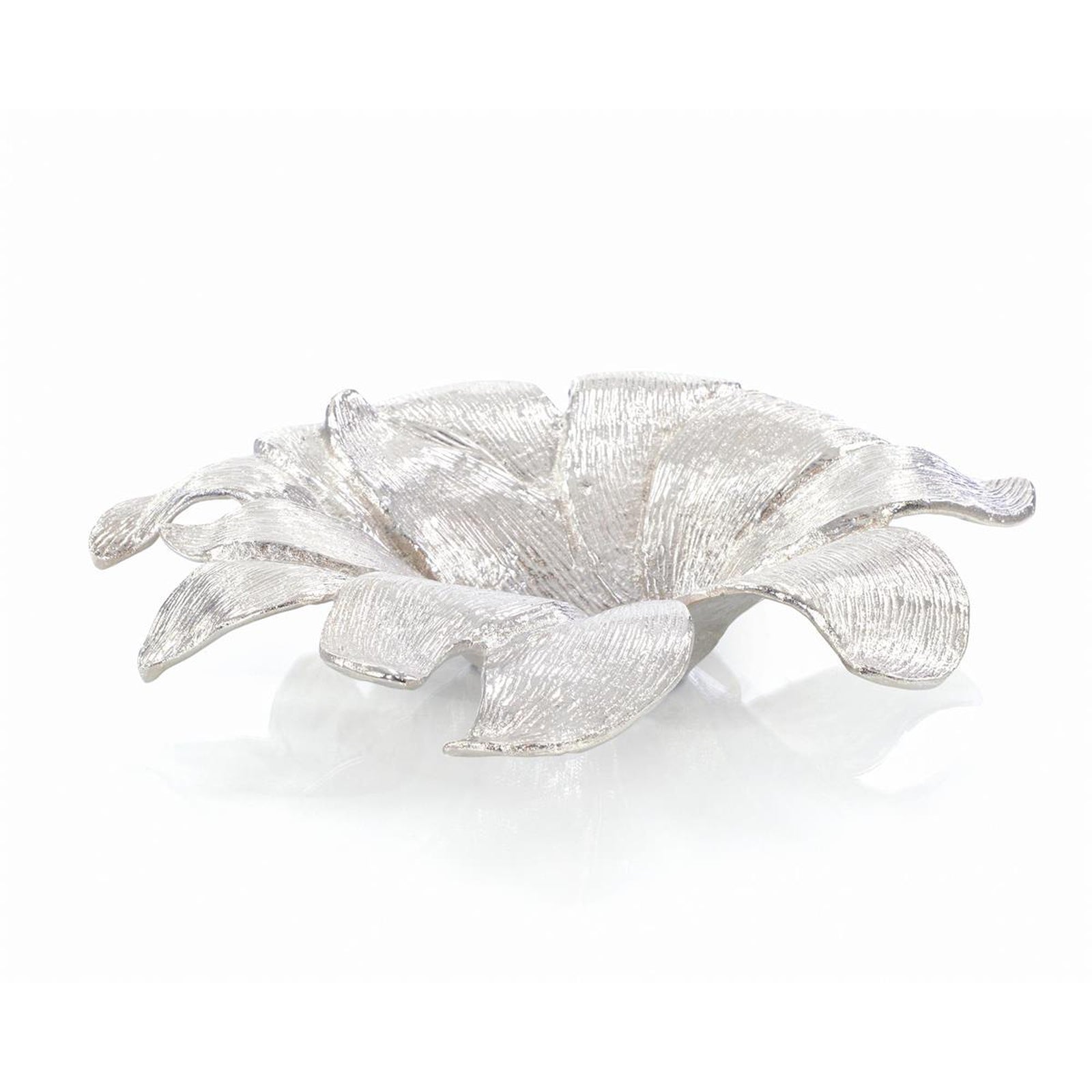 John Richard Lily Petal Bowl In Nickel