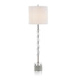 John Richard Frosted Glass Swirled Buffet Lamp