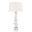 John Richard White Sculptural Table Lamp